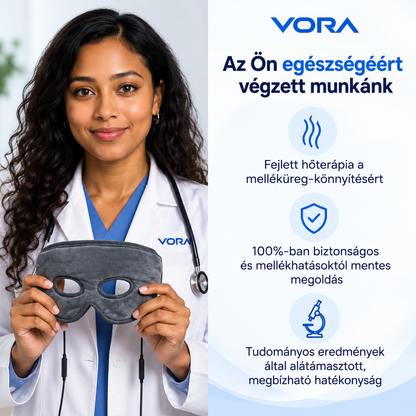 Melegítő arcmaszk