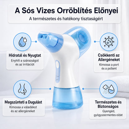 Kettő Funkciós Elektromos Orrtisztító